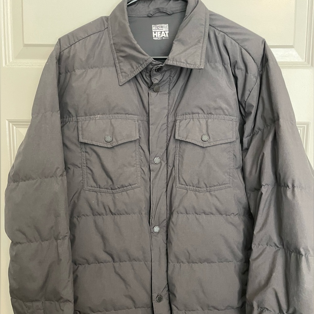 32 Degrees Puffer shirt jacket